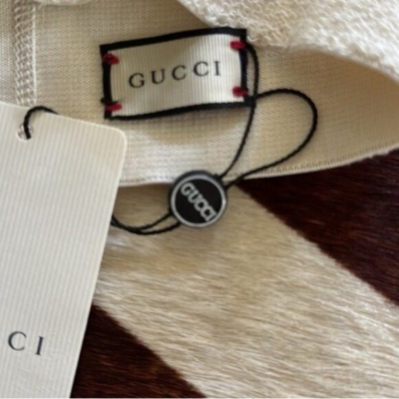 Nwt Gucci Cream Elastic Headband New never used excellent condition - Picture 4 of 11